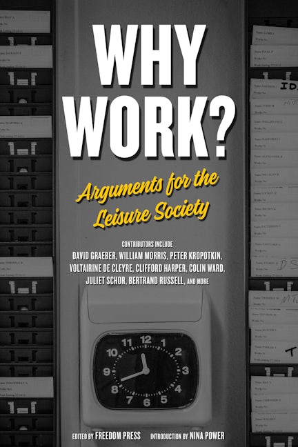 Book cover image for Why Work? ISBN: 9781629635767